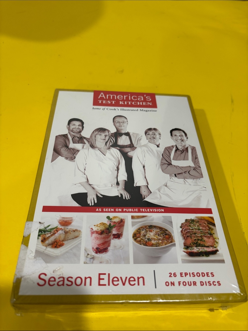 America’s Test Kitchen.Season 11 DVD - White Cover